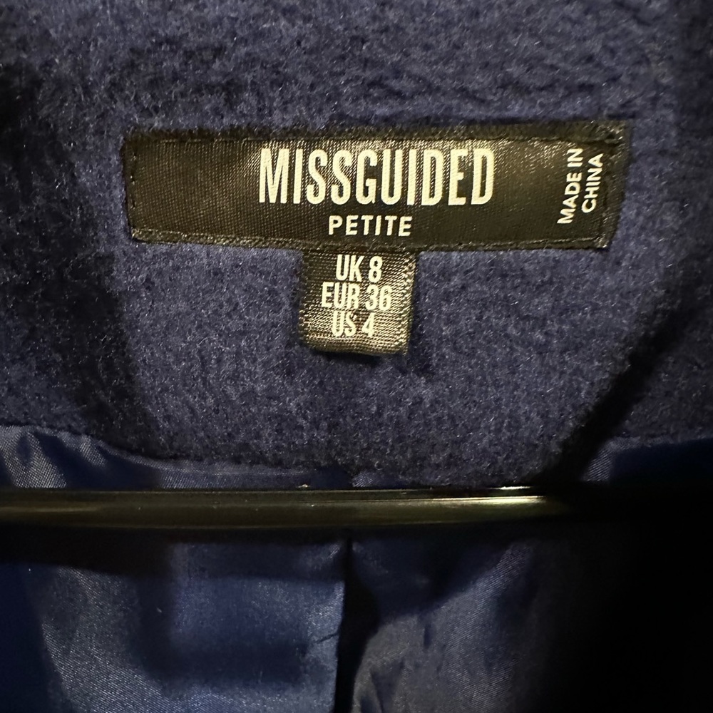 Misguided Long Coat - Picture 2 of 3